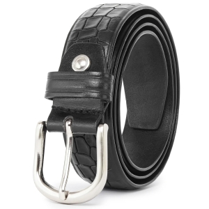 Set cadou pentru barbati, Portofel + Curea, piele naturala, model elegant, SET29, Negru - Img 3