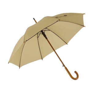 Umbrela cu maner lung, 8 spite, diametru 105 cm, UMB023, Galbena - Img 3
