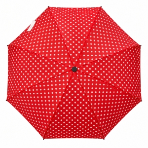 Umbrela pliabila pentru ploaie, 8 spite, diametru 97 cm, UMB059, Rosie - Img 2