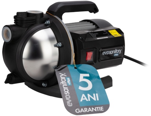Pompa Gradina Inox GPP, 5 Ani Garantie, 900w, 4.8 Bar Evosanitary Plus