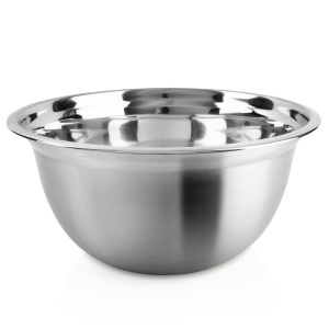 Bol de bucătărie din oțel INOX pentru salate, aluat etc 32 cm, 7,5 l