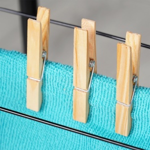 Carlige de rufe din bambus 100 buc