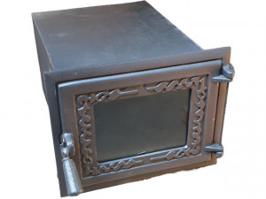 Cuptor cu geam pentru sobă 32,5 x 25,5 cm(lăţime-înălţime)