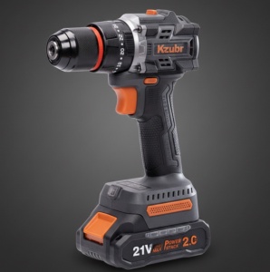 Gama Pro: (brushless),Afisaj LED 21V x 2Ah, 60nm Masina de insurubat si de gaurit cu percutie fără perii, Kzubr