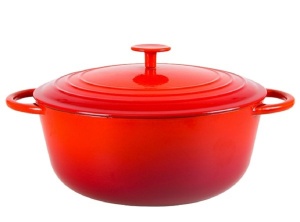 Oala Fonta Emailata Oranje-Naranja5 L 26x12.1cm, iCook