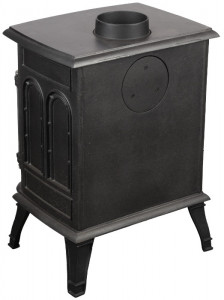 Semineu din fonta 8kw RUSTIC + Geam termorezistent inclus 