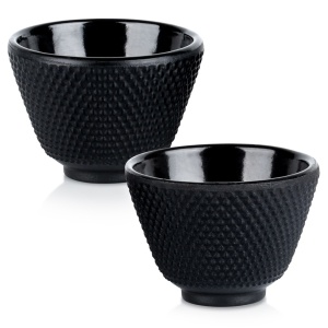 Set 2 Căni de ceai,cafea din fontă emailată CAST LINE 60 ml 