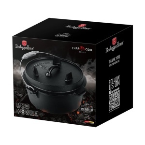 Ceaun/Oala fonta 4L 25cmx14.5cm dutch oven 3/1 Strong Mold Seria Berlinger Haus