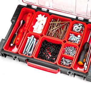 Cutie pentru scule Qbrick System PRO 100-fiecare produs este complet modular si compatibil cu restul produselor din cadrul fiecarui sistem