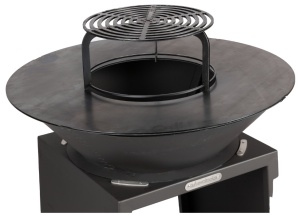 Gratar Metalic cu Plita Rotunda 750mm