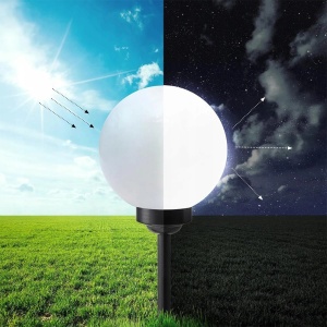  Set 6 Lampi solare de grădină cu LED-uri, 6500K,  33,5 cm, Solar Line