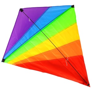 Zmeu Curcubeu 87x81 cm, Coada XL 4m, Sfoara XXL 36M, Kids Line