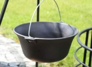 Ceaun din fonta MASIVA , 30L, 15KG