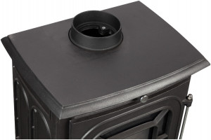Semineu din fonta 8kw RUSTIC + Geam termorezistent inclus 