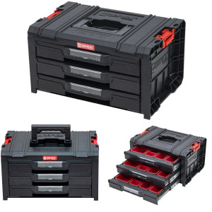 Cutie pentru scule Qbrick PRO DRAWER 3 TOOLBOX Expert- fiecare produs este complet modular si compatibil cu restul produselor din cadrul fiecarui sistem.