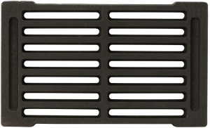 Gratar Fonta Gros 2 cm 300 x 200 Ranforsat , pentru sobe si cazane pe lemne