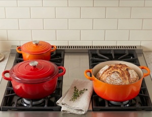 Set 3 Oale Fonta Emailata 2.8L, 3.6L, 5L, iCook Laura