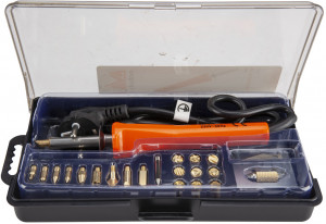 Set complet pentru pirogravura Evotools. pentru a scrie, desena, decora si grava pe lemn, piele, pluta, etc