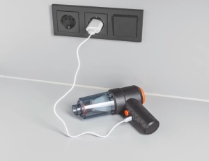 Aspirator de mașină portabil 2 in 1, 48w, 30min, 7,4 V, Hepa, 400ml, CLEANMAXX Germany