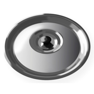 Capac inox 37 cm pentru ceaun 10.8litri