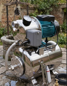 Hidrofor FULL INOX B-Man AUTOJS100 - 1800w, 9m, Debit 50lmin