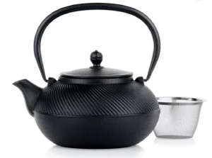 Set Ceremonia Ceaiului „Zen Tradition” – Ceainic din Fontă și 2 Cești fonta Emailata