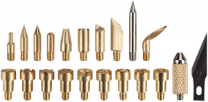 Set complet pentru pirogravura Evotools. pentru a scrie, desena, decora si grava pe lemn, piele, pluta, etc