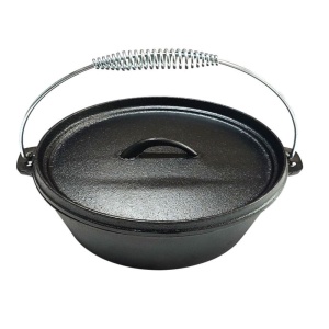 Ceaun/Tuci din fontă cu capac 6.2L, 30,8x10 cm, iCook