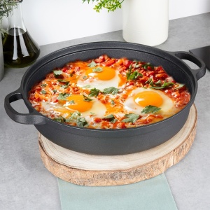 Cratita/Tigaie adâncă din fontă, diametru 30 cm,3.5L, Cast Line