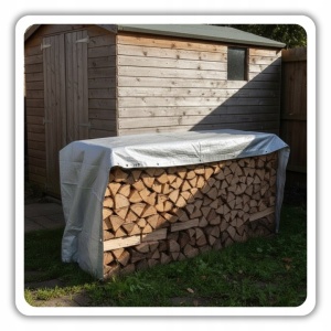 Prelată groasă și impermeabilă 4x6 m (120 g/m²) – protecție uv și margini ranforsate (verde / gri)