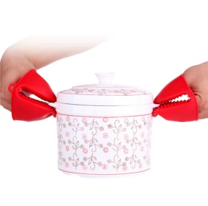 Set 2 Suporti din silicon pentru protectie sporita la temperatura, Perfect Home