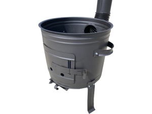 Sobă pentru ceaun cu Burlan inclus D:42 cm, H52cm ( CEAUN 11L - 28L)