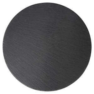 Platou rotund din Ardezie piatră naturală – 30 cm, Gama Lux