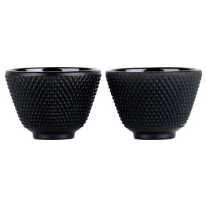 Set 2 Căni de ceai,cafea din fontă emailată CAST LINE 60 ml 