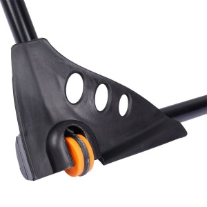 Suport de uscare haine/rufe metalic negru glisant XXL telescopic 110-189 cm,30kg Incarcare Black Line