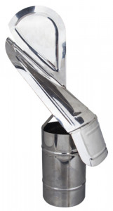 Capac inox rotativ tip cocos vant 130 mm