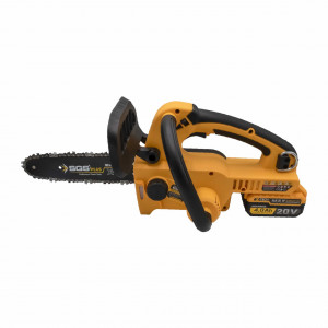Drujba electrica (fierastrau) cu lant SGS X-TECH Brushless, 20V, 4.0Ah Li-ion, 25.4 cm, rezervor 60 ml, 8 m/s 