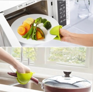 Set 2 Suporti din silicon pentru protectie sporita la temperatura, Perfect Home