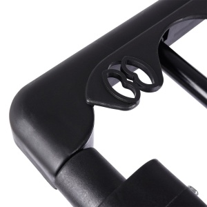 Suport de uscare haine/rufe metalic negru glisant XXL telescopic 110-189 cm,30kg Incarcare Black Line