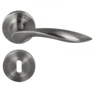 Maner Medeea cu rozeta, Evotools, pentru cheie, nichel satin