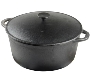 Oala fonta Natur Asezonata 10 L,34 cm, Inductie-compatibila, Cast Line
