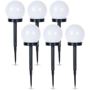 Set 6 Lampi solare de grădină cu LED-uri, 6500K,  33,5 cm, Solar Line