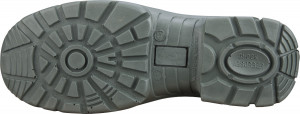 Bocancii de protectie cu talpa injectata PU din piele PLUS