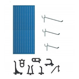 Panouri perforate verticale din metal pentru scule