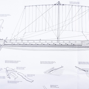 1004 Planuri constructie navomodel Amati Birema Greceasca - Img 2