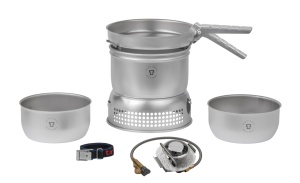 127271 Serie 27-21 UL/D/GB Doussal cu arzator pe gaz pentru camping, Trangia - Img 3