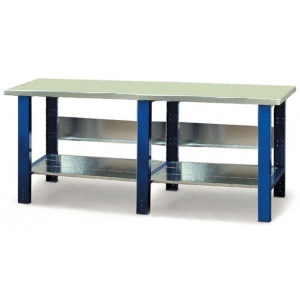 2000-20 Banc de lucru 2000 mm cu blat din fier zincat - Img 2