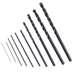 28874 Set 10 burghie HSS, DIN 338, 0.3 - 3.2mm, Proxxon - Img 2