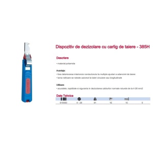 385H Dispozitiv de dezizolare cu carlig de taiere, Unior - Img 3