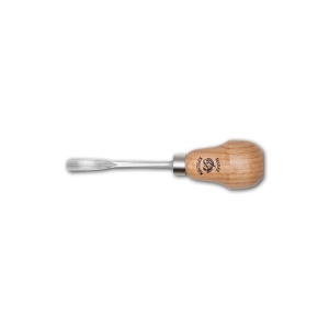 5643 Dalta forma lingura in V scurta pentru sculptura, maner para CUT 39, Two Cherries